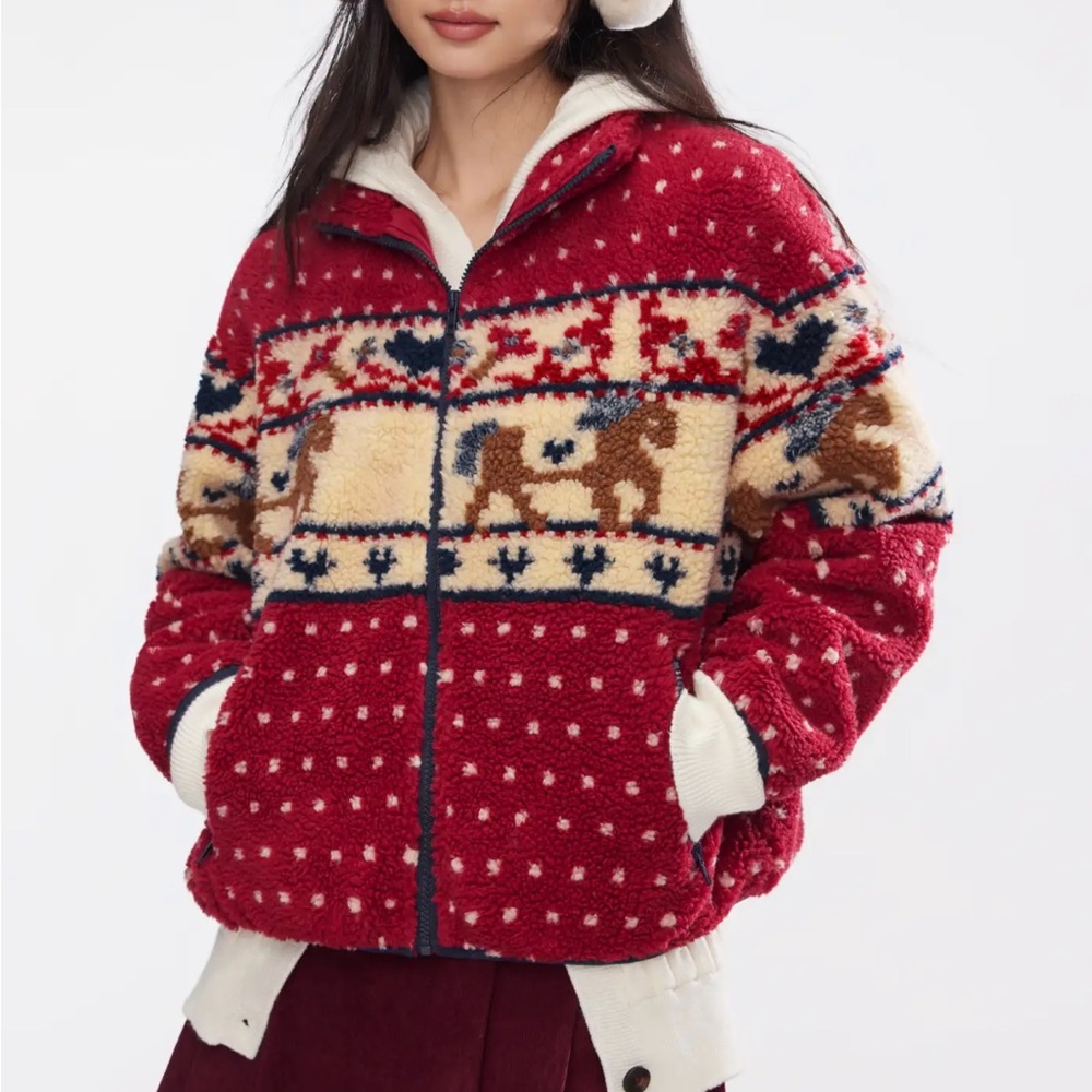 graphic shacket